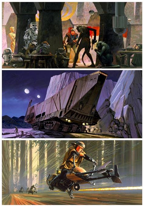 Ralph Mcquarrie Artwork For The Star Wars Movies Concept Art