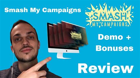 Smash My Campaigns Review Special Launch Discount And Bonuses Youtube