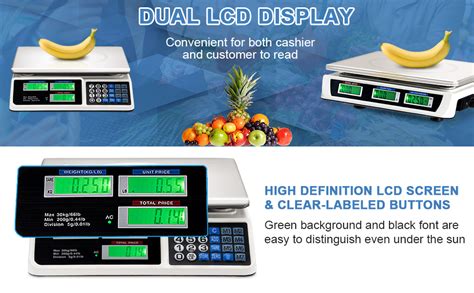 66 Lbs Digital Weight Food Count Scale Fo Commercial Costway