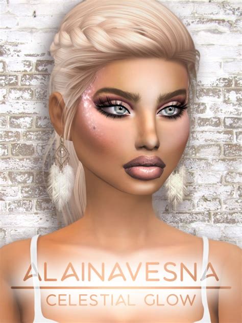 Alaina Vesna Celestial Glow Blush Sims 4 Downloads