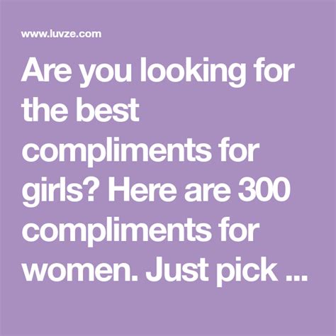 300 best compliments for girls luvze compliments for girls best compliment for girl