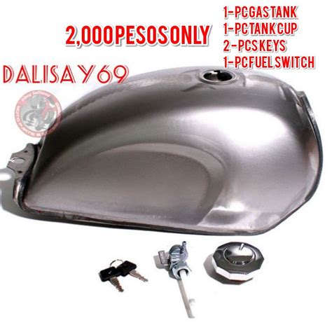 Unpainted Universal Motorcycle 9l Gas Fuel Tank Oil Box Raw Bare Metal