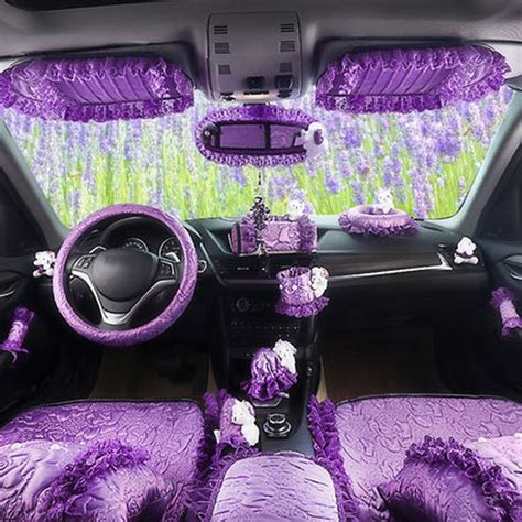 Purple Car Interior Decoration Accessories Buy 2 Got 5 Off 3 Got 10