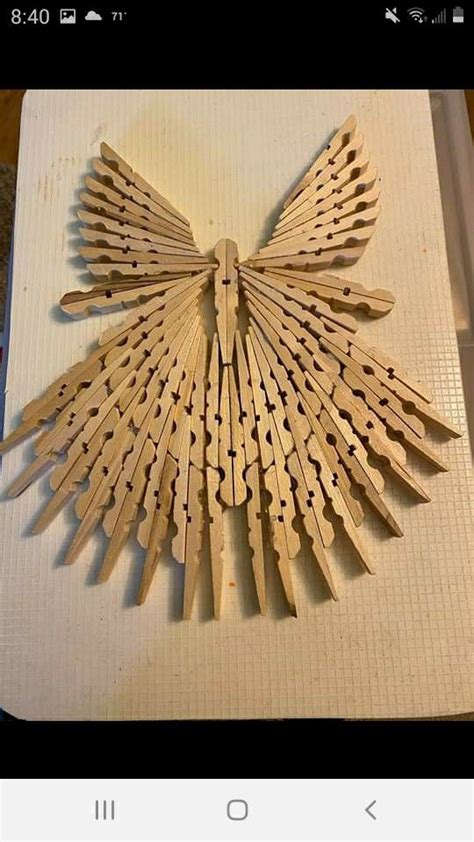 Pin By Diane Louten On Artsy Clothespin Crafts Christmas Wooden