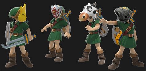 Majoras Mask Link Super Smash Bros Ultimate Works In Progress