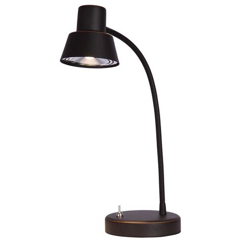 In most cases, led desk lamps are useful for a variety of tasks. Hampton Bay 14 in. Oil Rubbed Bronze Integrated LED Desk ...