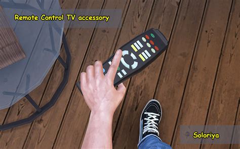 Soloriya Remote Control Tv Accessory Sims 4