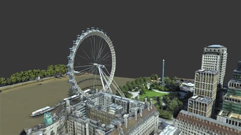 London Eye 3d Model By Mohamedhussien 74eaf18 Sketchfab