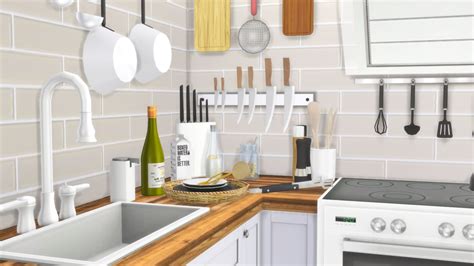 Modelsims4 The Sims 4 Messy Kitchen Name Messy Kitchen