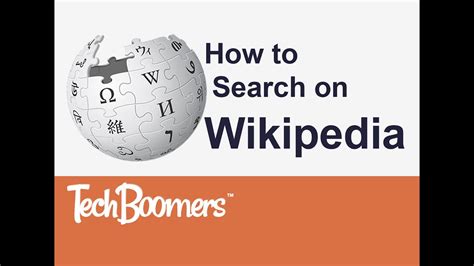 How to Search on Wikipedia - YouTube