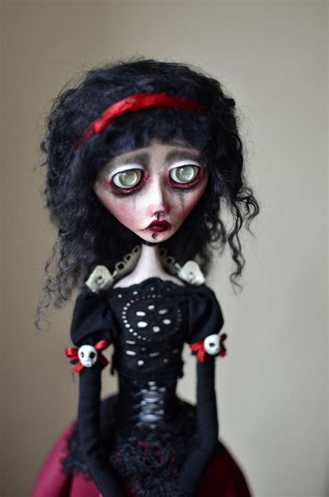 Ghost Snow White Doll Dark Snow White Doll Dark Doll Dark Art Doll