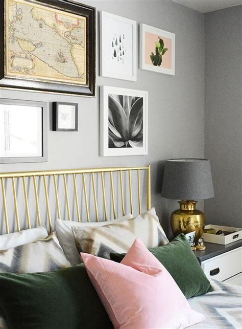 green & pink done right #GoldBedding | Green bedroom ...