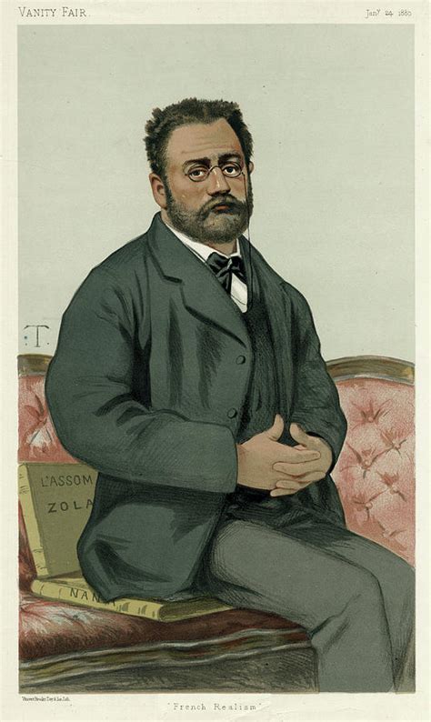 Emile Zola French Novelist Date Drawing By Mary Evans Picture Library