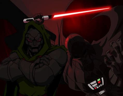 Doctor Doom Vs Darth Vader By Pawnkracker On Deviantart