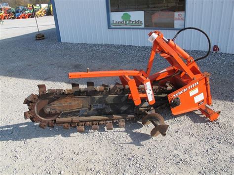 New And Used Kubota 5550a 3 Pt Trencher Attachment For Tractors