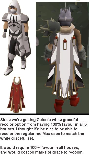 Suggestion Option To Recolor The Regular Red Max Cape To Match The
