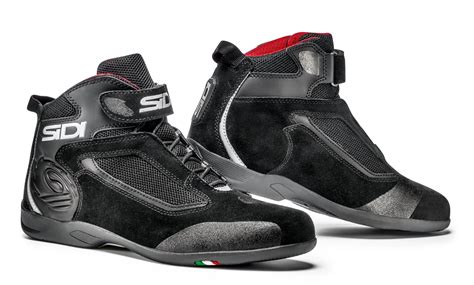 Sidi st air motorcycle boots black us10/eu44 (more size options). Sidi Gas Shoes Black | Sidi Motorcycle Boots | FREE UK ...