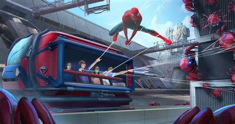 New Pictures Of The Incredible Spider Man Attraction In Which You Will