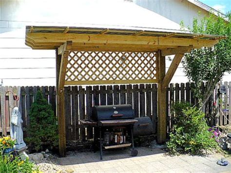Deck screws are driven through pilot holes spaced every 6 in. 21 Grill Gazebo, Shelter And Pergola Designs - Shelterness