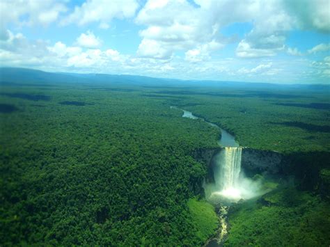 Kaieteur Falls On The Potaro River In Kaieteur National Park Central Essequibo Territory