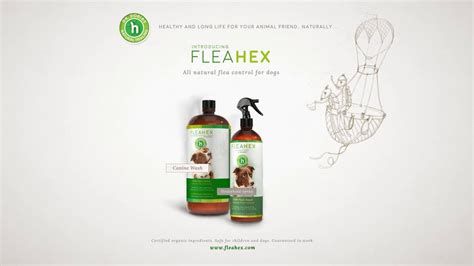 Fleahex All Natural Flea Control For Dogs Guaranteed To Work Flea