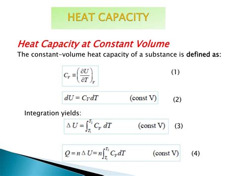 How To Calculate Heat Capacity In Chemistry Haiper