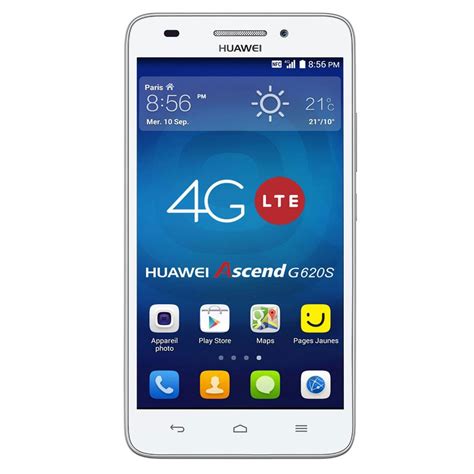 Huawei Ascend G620s Blanc Mobile And Smartphone Huawei Sur