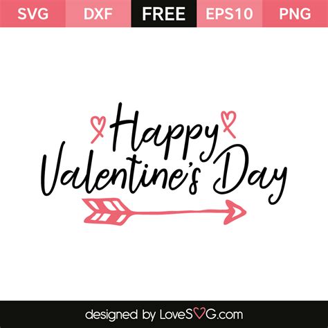 Happy Valentine's Day - Lovesvg.com