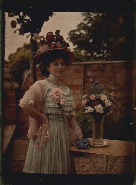 Early 1900s Autochrome The Autochrome Lumière Is An Early Color