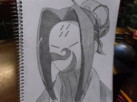 Haku With Mask By Ang31 0f Cha05 On Deviantart Naruto Sketch Drawing