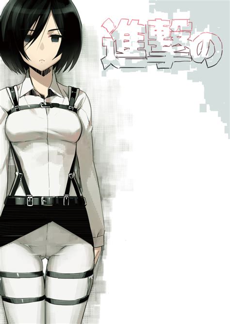 Namaniku Atk Mikasa Ackerman Shingeki No Kyojin Highres 1girl