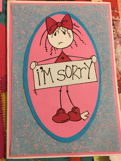 I Am Sorry Card Sorry Cards Im Sorry Cards Cute Cards