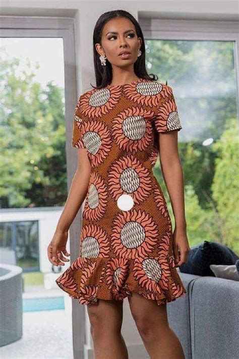 Ankara Short Gown Styles Designs Thrivenaija Short African