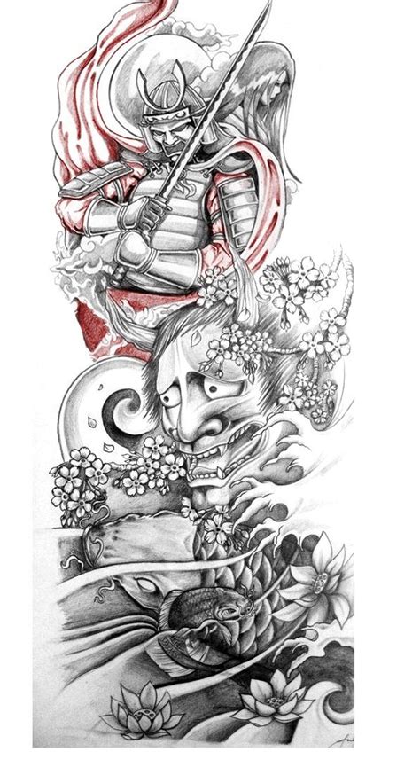 25 Bästa Idéerna Om Samurai Tattoo På Pinterest Samuraj
