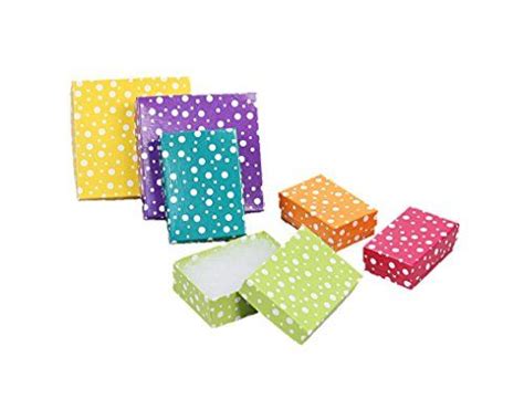 888 Display Usa Multi Color Polka Dot Jewelry T Packaging Cotton
