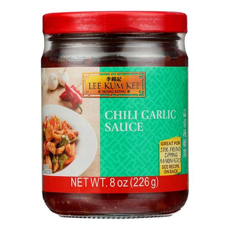 Lee Kum Kee Chili Garlic Sauce Garlic Sauce Case Of 6 8 Oz