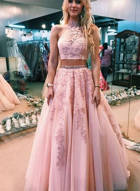 2021 Two Piece Prom Dresses