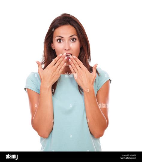 Woman Thirties Embarrassed Hi Res Stock Photography And Images Alamy