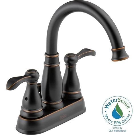 Updated may 28, 2020 by samuel moyle. Delta Porter 4 in. Centerset 2-Handle High-Arc Bathroom ...