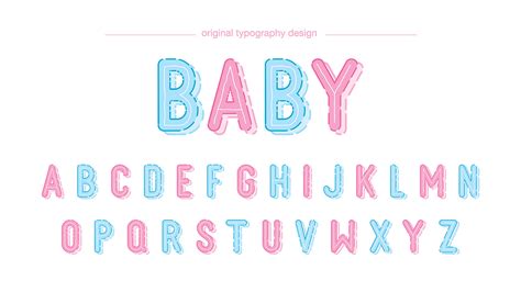 Cute Baby Typography Design 530645 Vector Art At Vecteezy