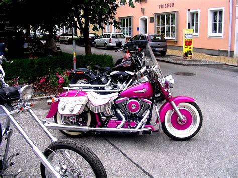 Dustin Would Be Embarassed To Ride Along With Me Lol Pink Motorcycle