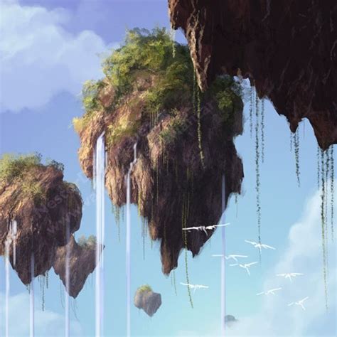 Avatar Floating Mountains By Vandervals On Deviantart Fantasy