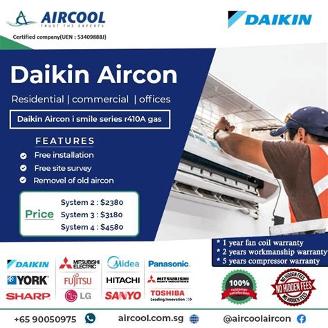 Daikin Aircon Servicing Singapore Aircool Aircon