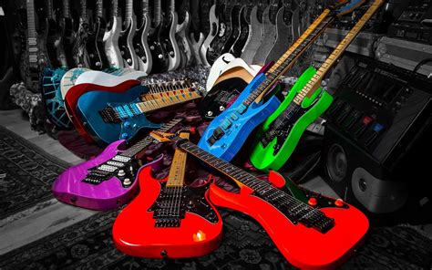 Descargar Fondos De Pantalla Guitarras Eléctricas Instrumentos De