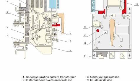 circuit breaker air conditioner parts diagram