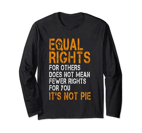 Equal Rights Political Gender Equality Feminism Gifttee Long Sleeve T Shirt