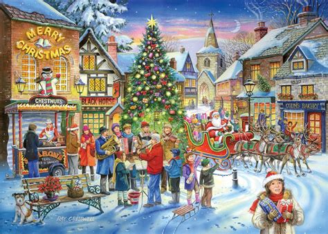 Художник Kevin Walsh Christmas Jigsaw Puzzles Christmas Pictures