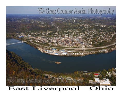 Aerial Photo Of East Liverpool Ohio America From The Sky