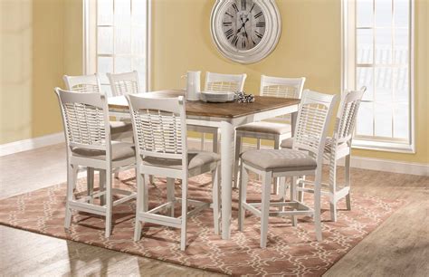 Sale 9 Piece Counter Height Dining Set In Stock