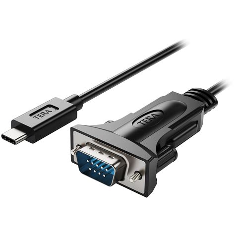Tera Grand Usb C To Rs232 Serial Db9 Adapter Usbc Rs232scw 06